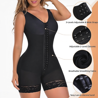 Softora™ Full-Body Shapewear Bodysuit – Tummy Control, Butt Lift & Smooth Fit